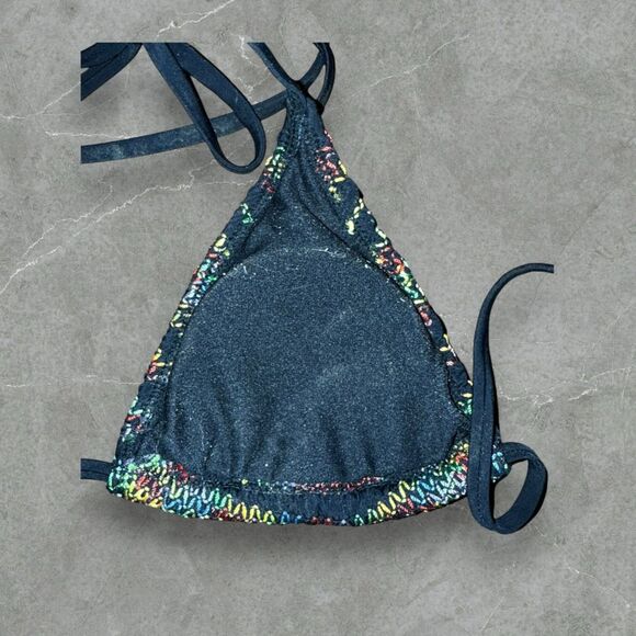 OP‎ Black Embroidered Bikini Set - Picture 6 of 8